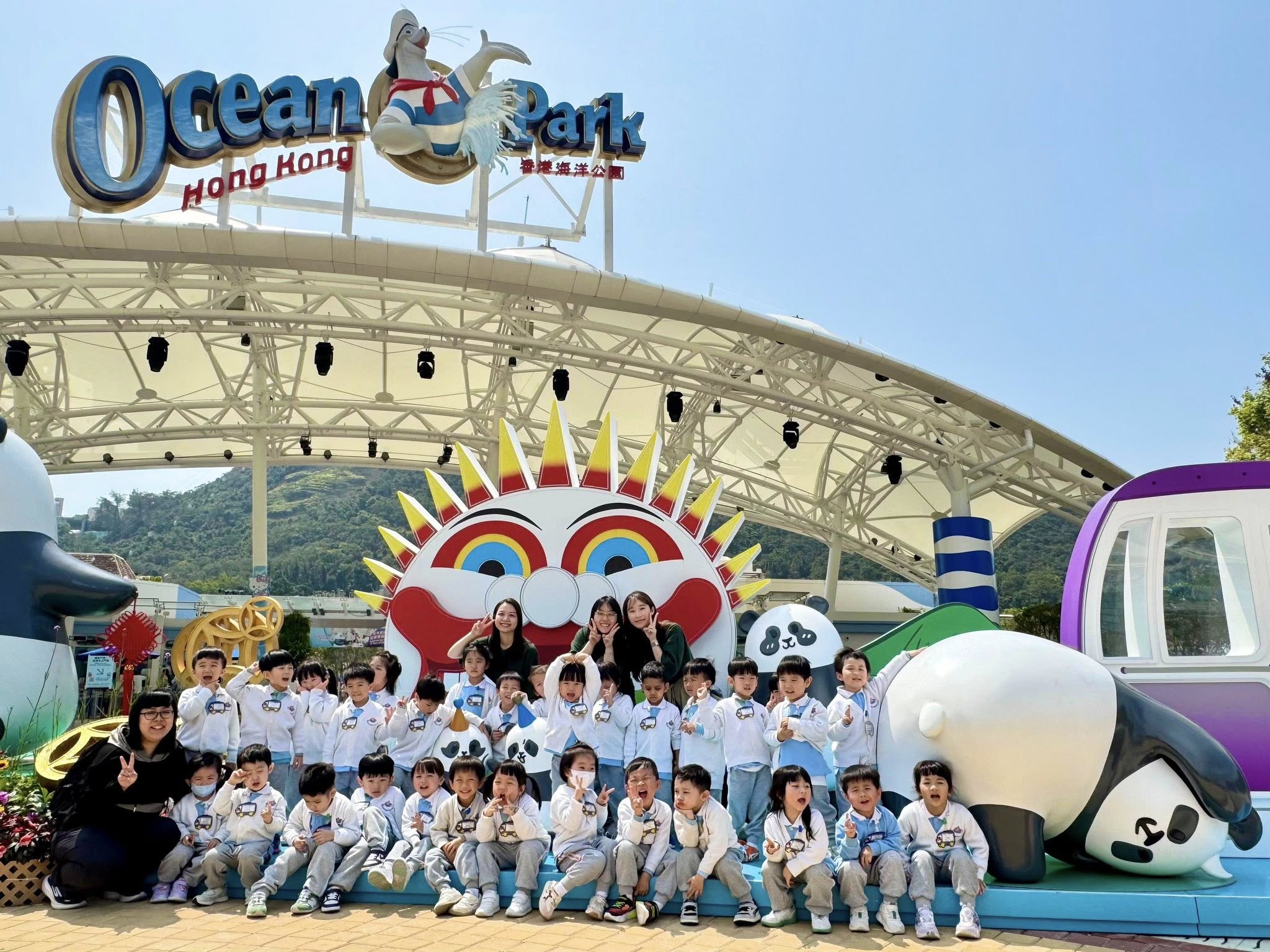 K1班外出參觀海洋公園